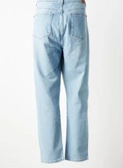 Jeans Coupe Droite Elora Bleu Taille Normale