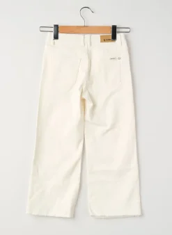 Jeans Coupe Droite Garcia Blanc