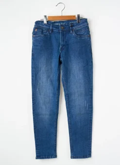 Jeans Coupe Droite Garcia Bleu