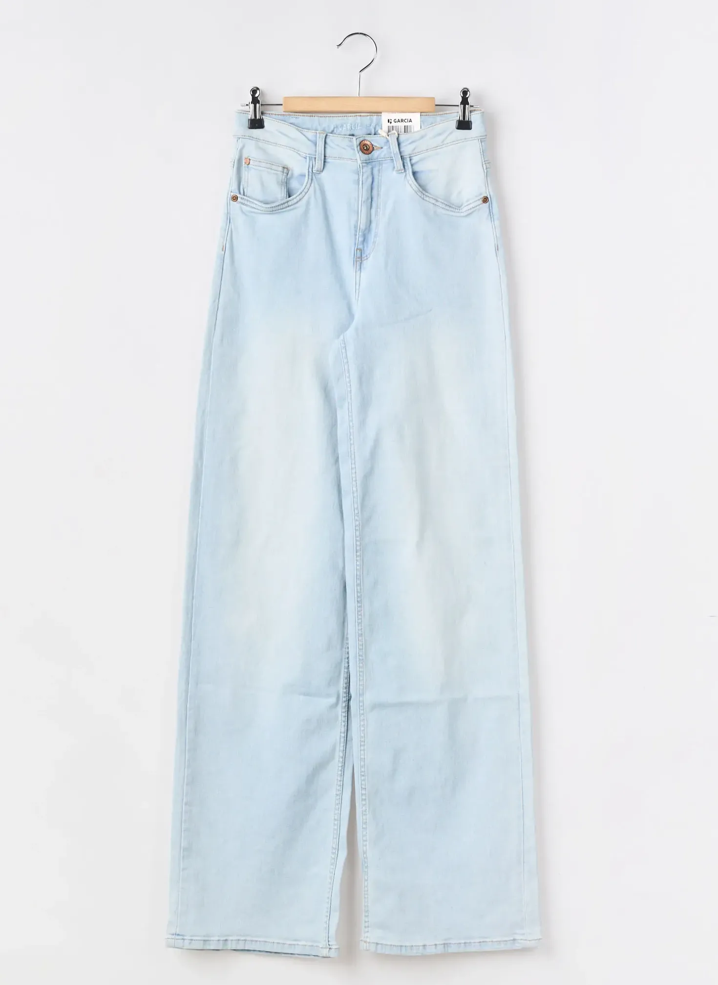 Jeans Coupe Droite Garcia Bleu