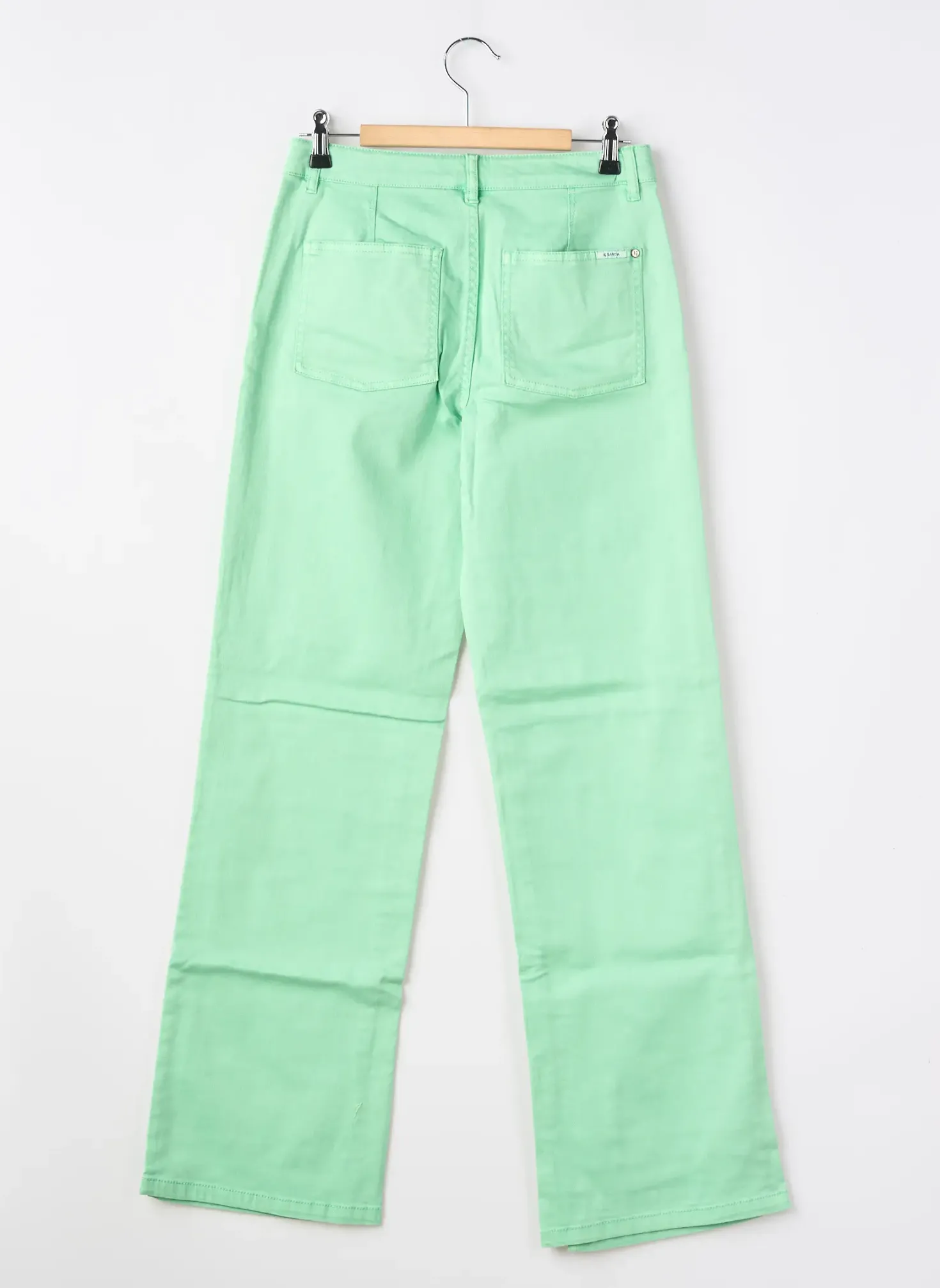 Jeans Coupe Droite Garcia Vert