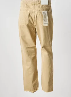 Jeans Coupe Droite Hinnominate Beige Taille Normale