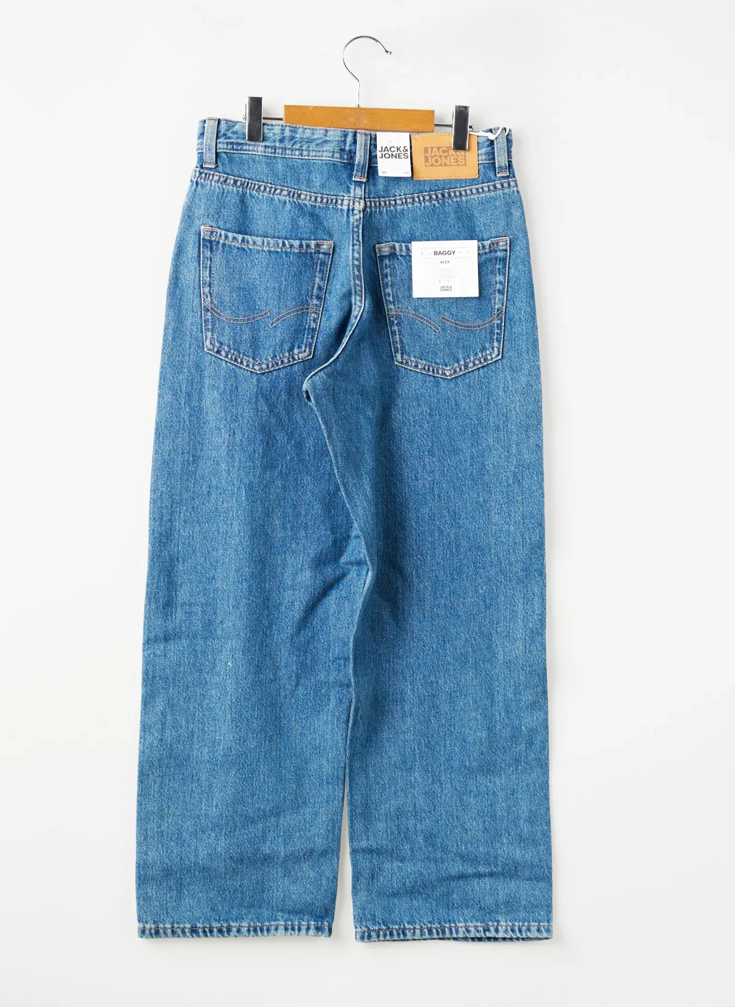Jeans Coupe Droite Jack & Jones Bleu