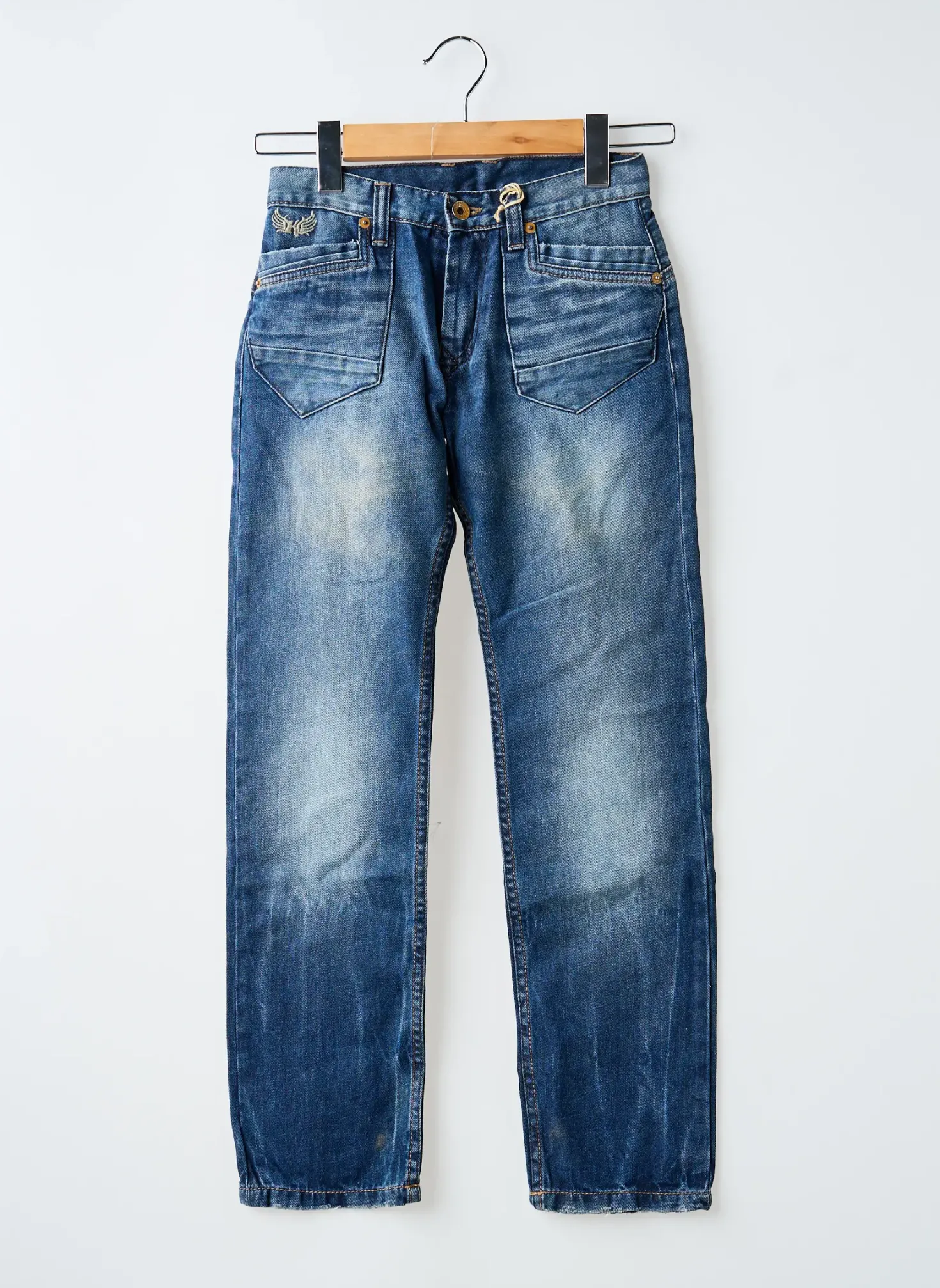 Jeans Coupe Droite Kaporal Bleu