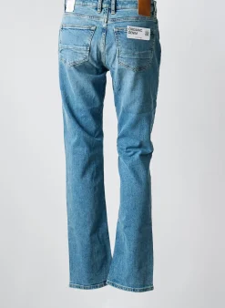 Jeans Coupe Droite Kuyichi Bleu Taille Normale