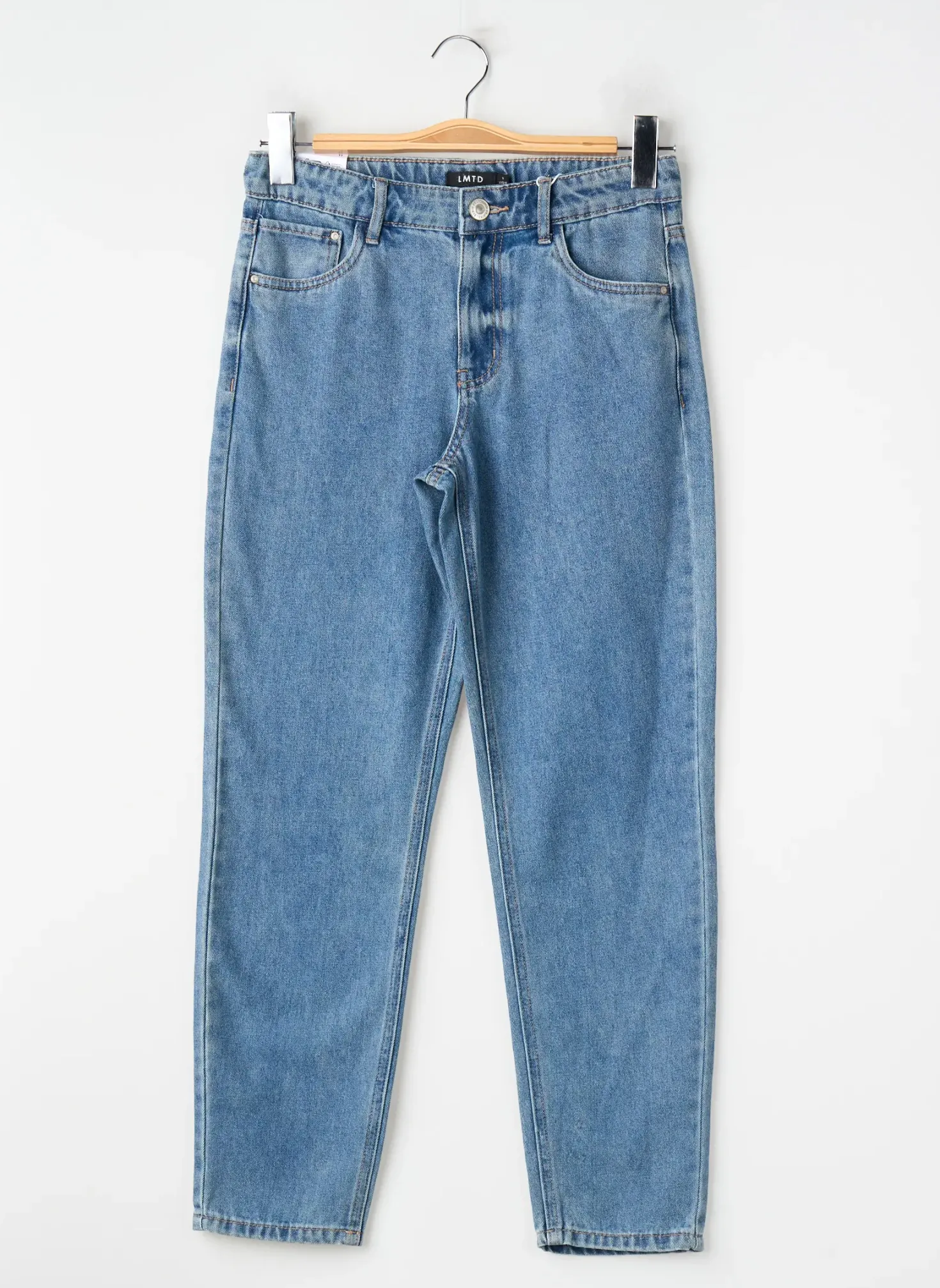 Jeans Coupe Droite Lmtd Bleu