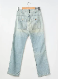 Jeans Coupe Droite Meltin'pot Bleu Taille Normale