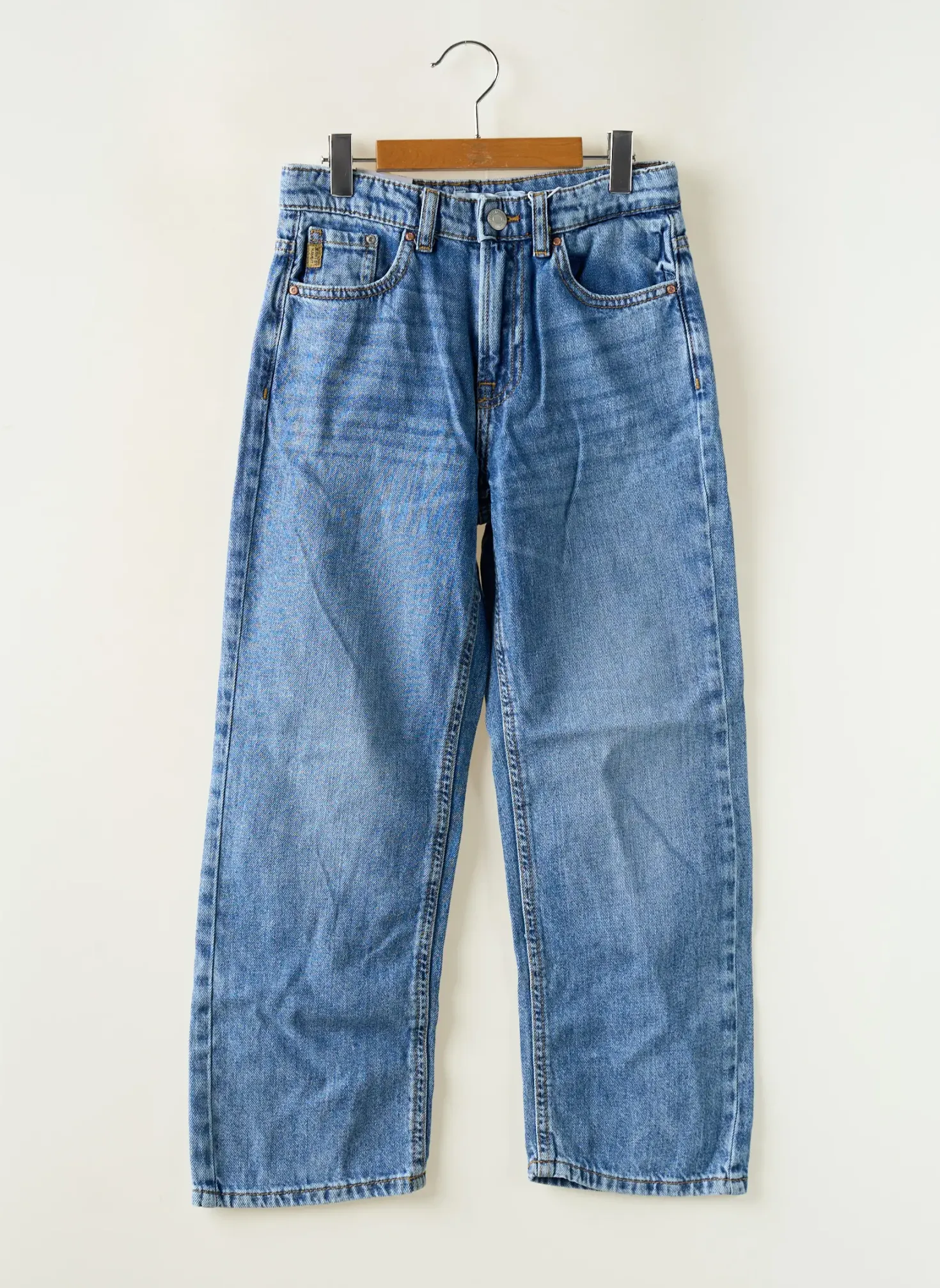 Jeans Coupe Droite Name It Bleu Taille Ajustable