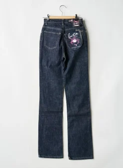 Jeans Coupe Droite Redman Bleu Taille Normale