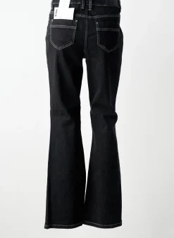 Jeans Coupe Droite Sheego Noir Taille Normale
