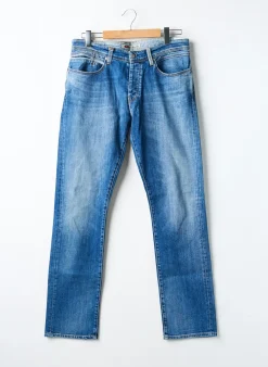 Jeans Coupe Droite Teddy Smith Bleu Taille Normale