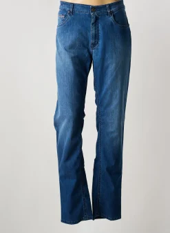 Jeans Coupe Droite Teleria Zed Bleu Taille Normale