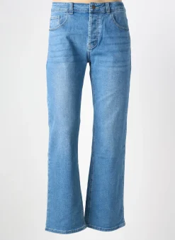 Jeans Coupe Droite Urban Rags Bleu Taille Normale
