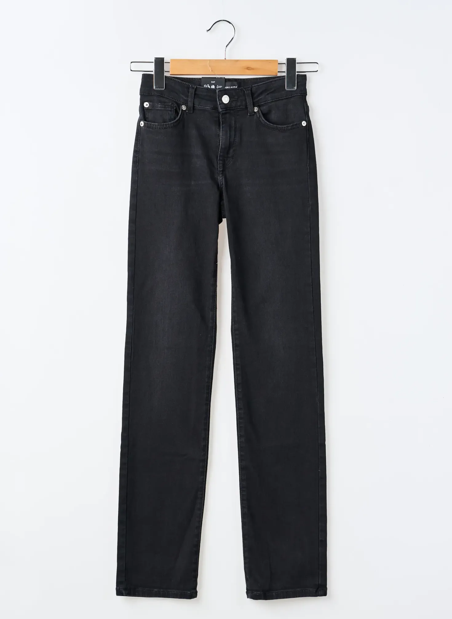 Jeans Coupe Droite Vero Moda Noir