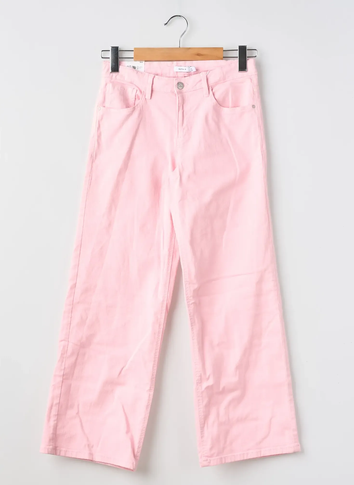 Jeans Coupe Large Name It Rose Taille Ajustable