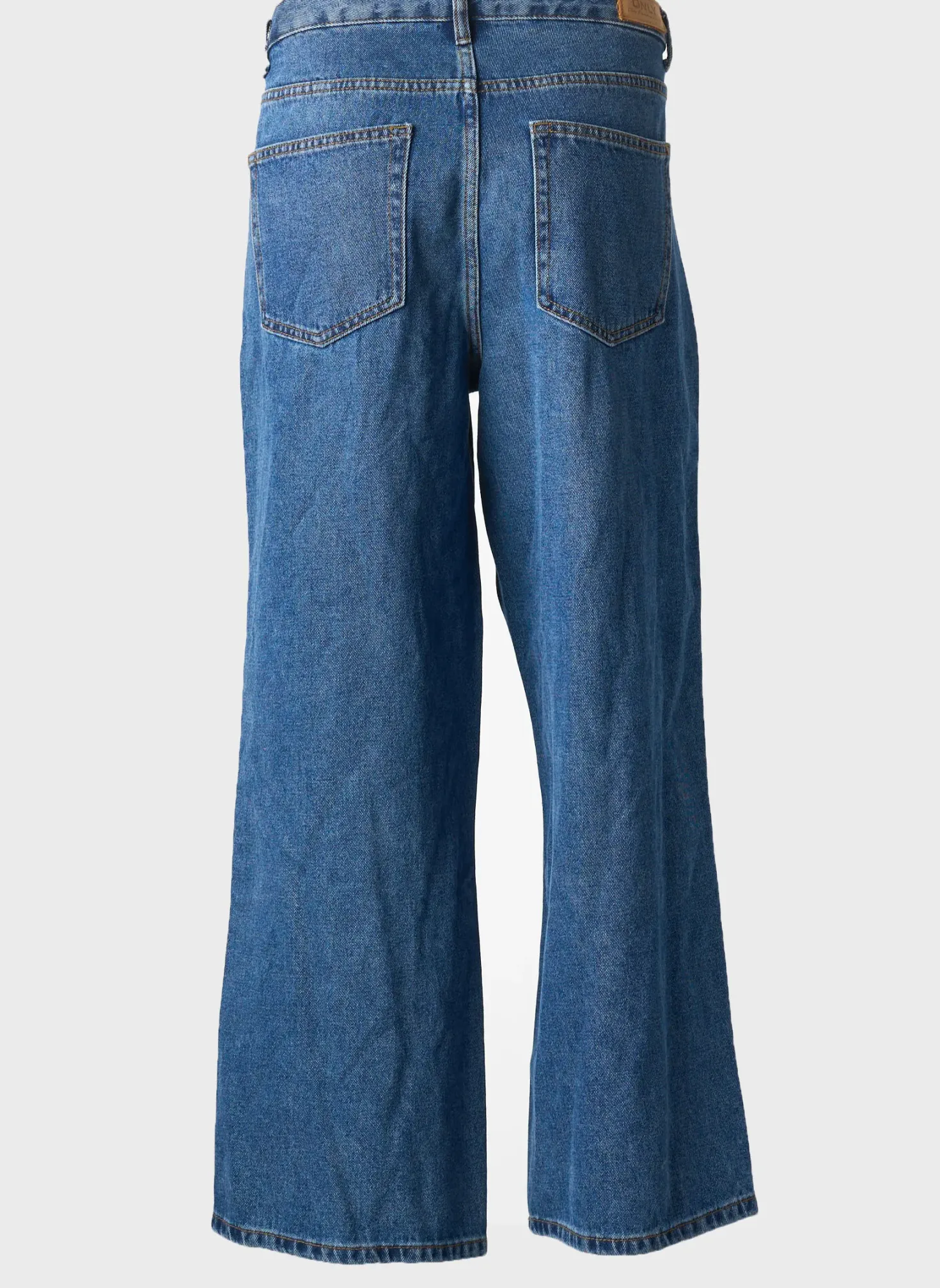 Jeans Coupe Large Only Bleu