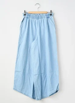 Jeans Coupe Large Zy Bleu Taille Ajustable