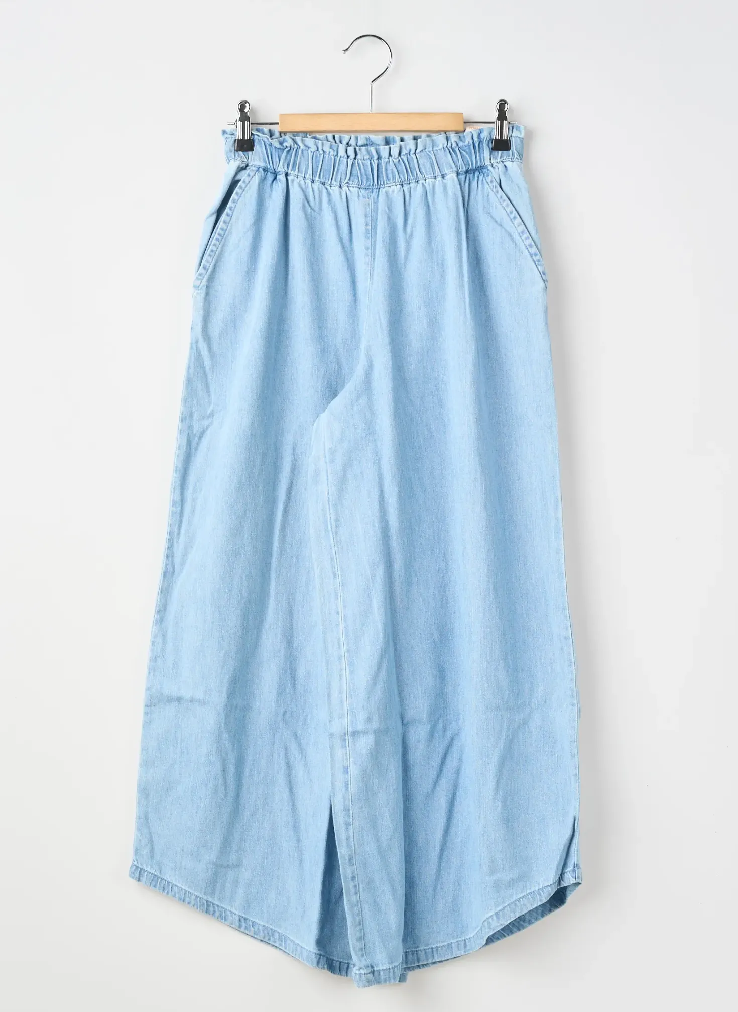 Jeans Coupe Large Zy Bleu Taille Ajustable