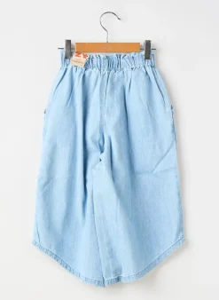 Jeans Coupe Large Zy Bleu Taille Ajustable