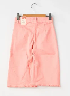 Jeans Coupe Large Zy Rose Taille Ajustable