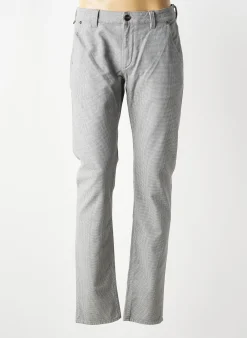 Jeans Coupe Slim Barmas Gris Taille Normale