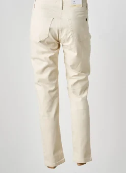 Jeans Coupe Slim Betty Barclay Beige Taille Normale