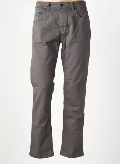 Jeans Coupe Slim Camel Active Gris Taille Normale