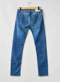 Jeans Coupe Slim Cerruti 1881 Bleu Taille Normale