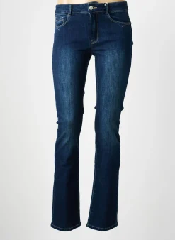 Jeans Coupe Slim C'est Beau La Vie Bleu Taille Normale