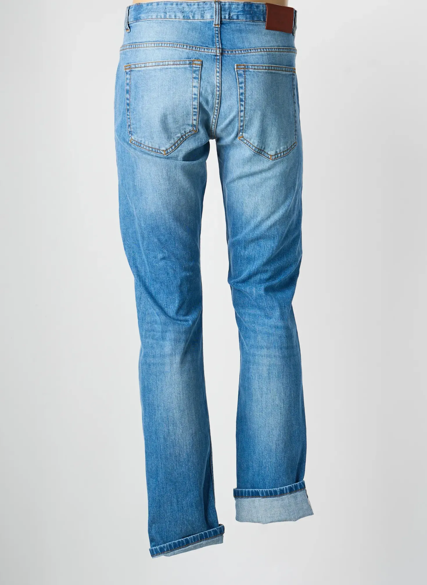 Jeans Coupe Slim Daytona Bleu Taille Normale