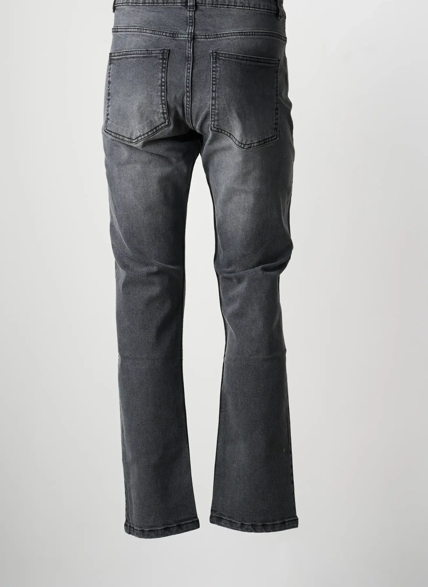 Jeans Coupe Slim Daytona Gris Taille Normale