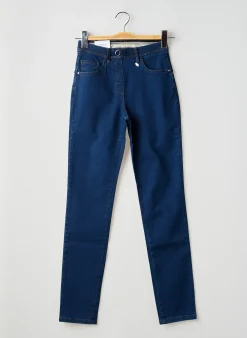 Jeans Coupe Slim East Drive Bleu Taille Normale
