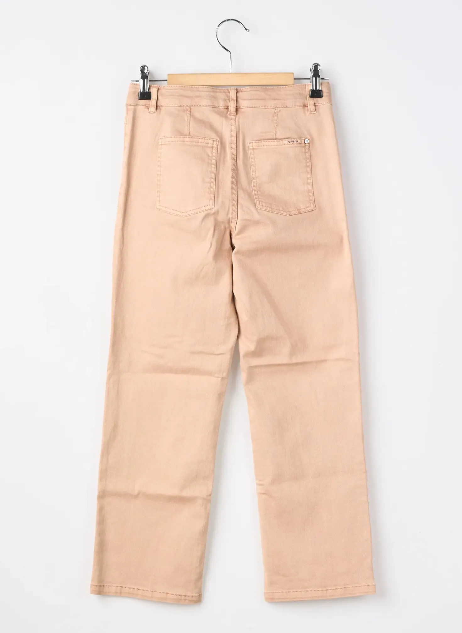 Jeans Coupe Slim Garcia Beige