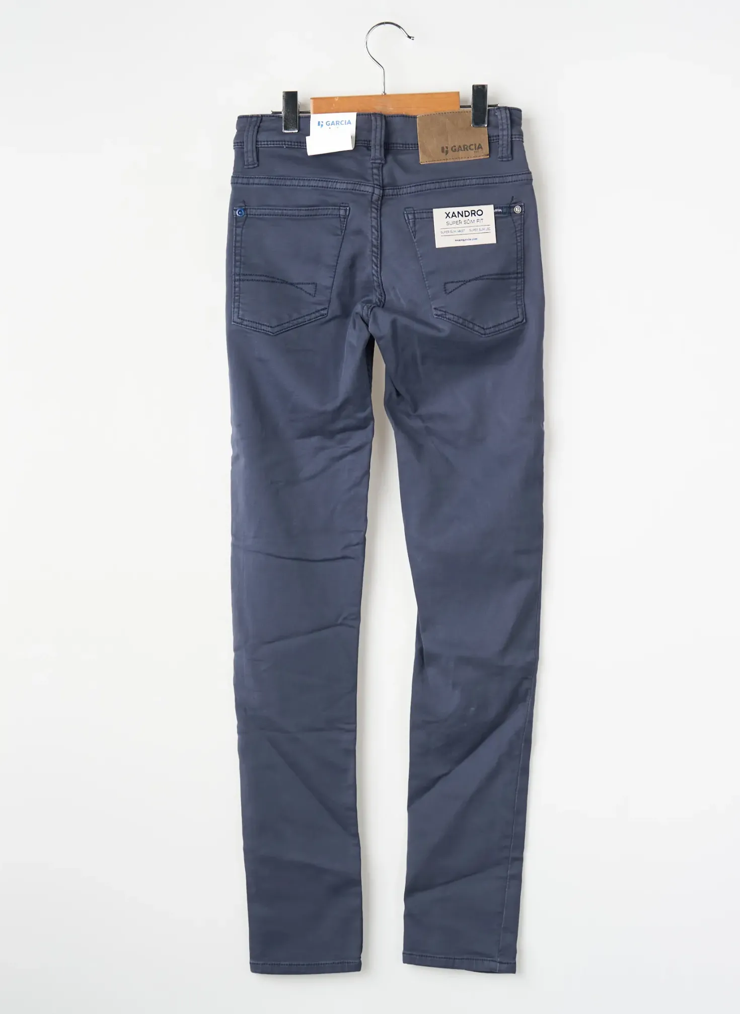 Jeans Coupe Slim Garcia Bleu