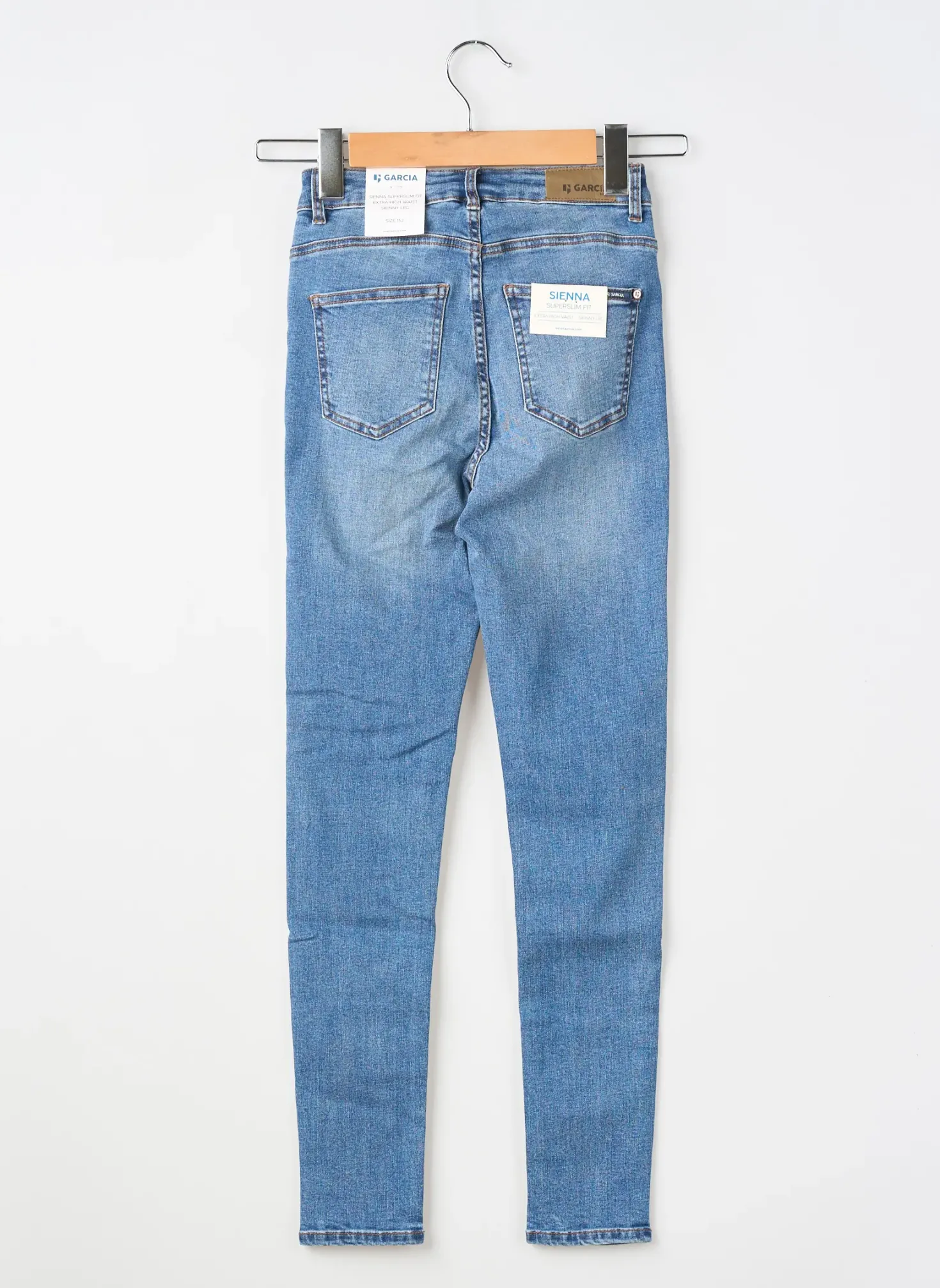 Jeans Coupe Slim Garcia Bleu
