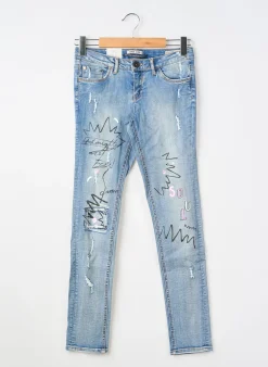 Jeans Coupe Slim Garcia Bleu