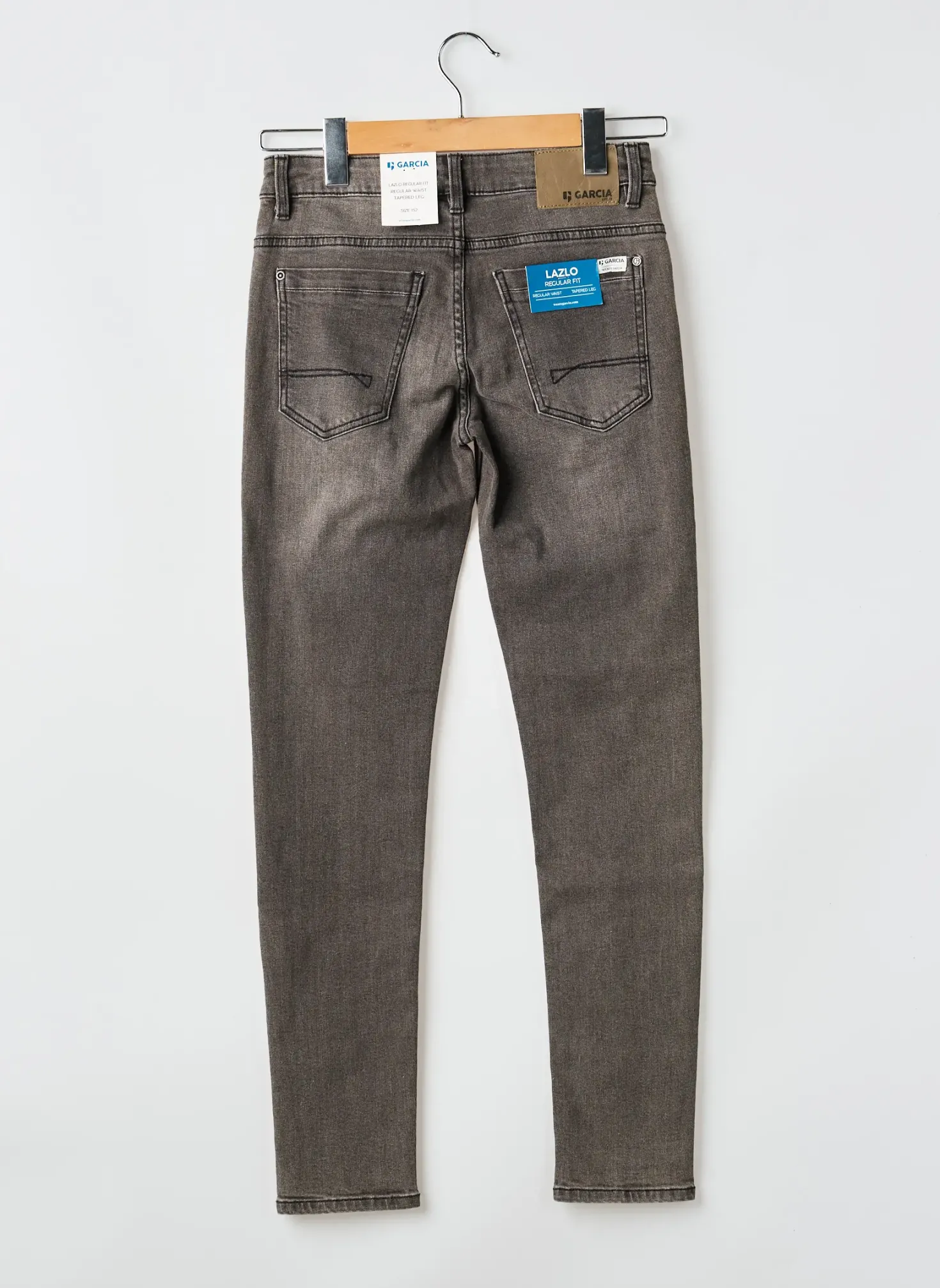 Jeans Coupe Slim Garcia Gris