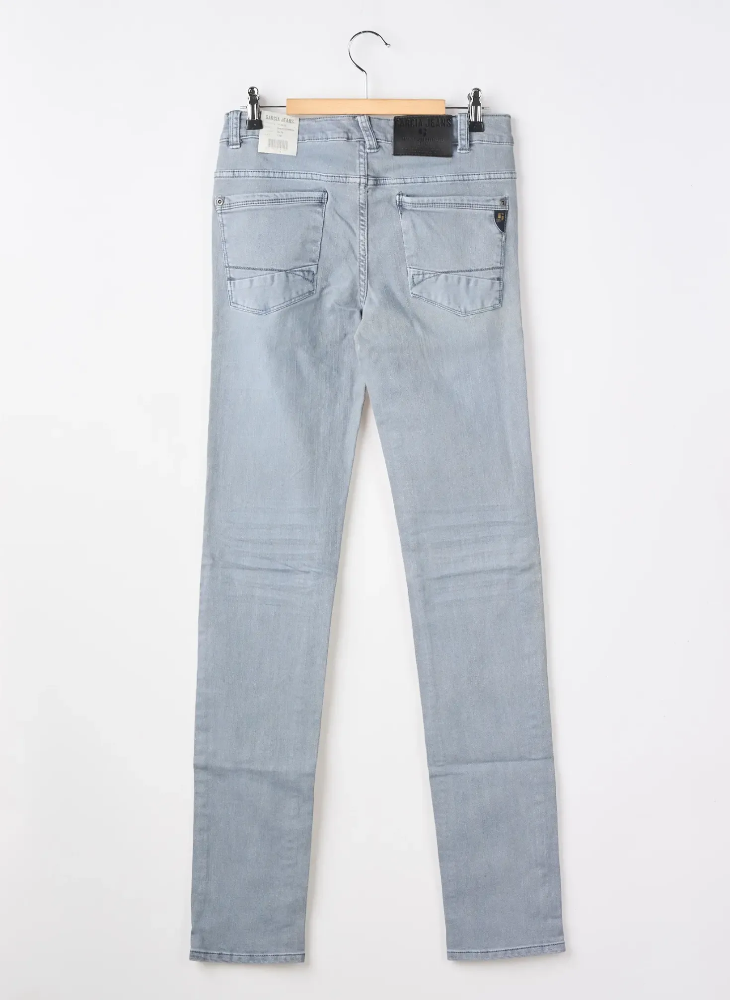 Jeans Coupe Slim Garcia Gris