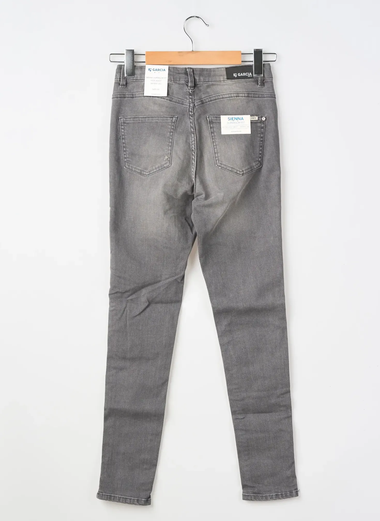 Jeans Coupe Slim Garcia Gris