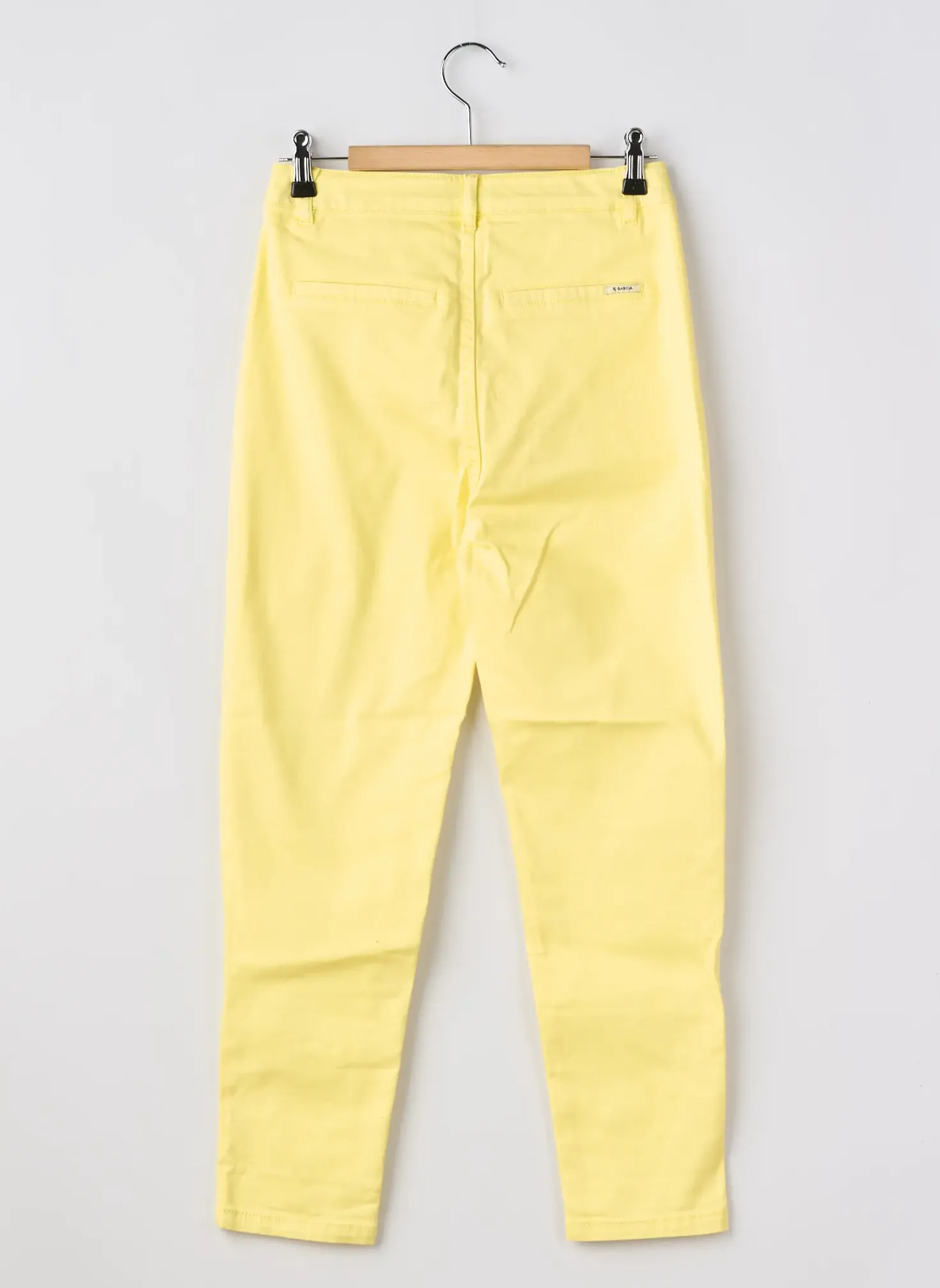 Jeans Coupe Slim Garcia Jaune