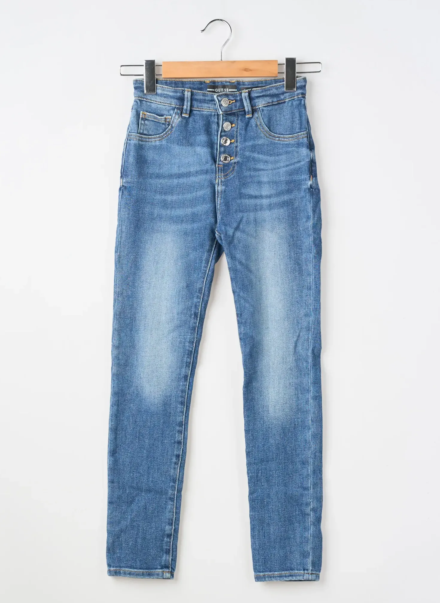 Jeans Coupe Slim Guess Bleu