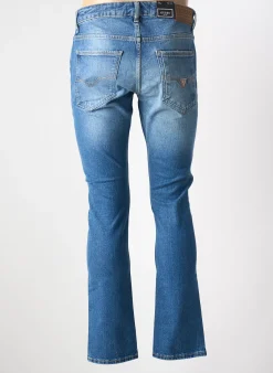 Jeans Coupe Slim Guess Bleu Taille Normale