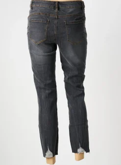 Jeans Coupe Slim Heine Gris