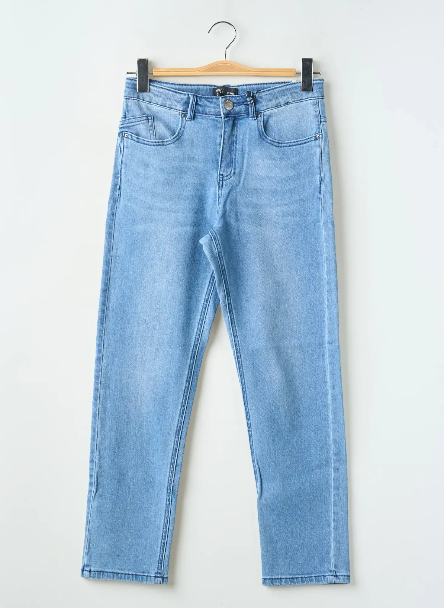 Jeans Coupe Slim Ikks Bleu