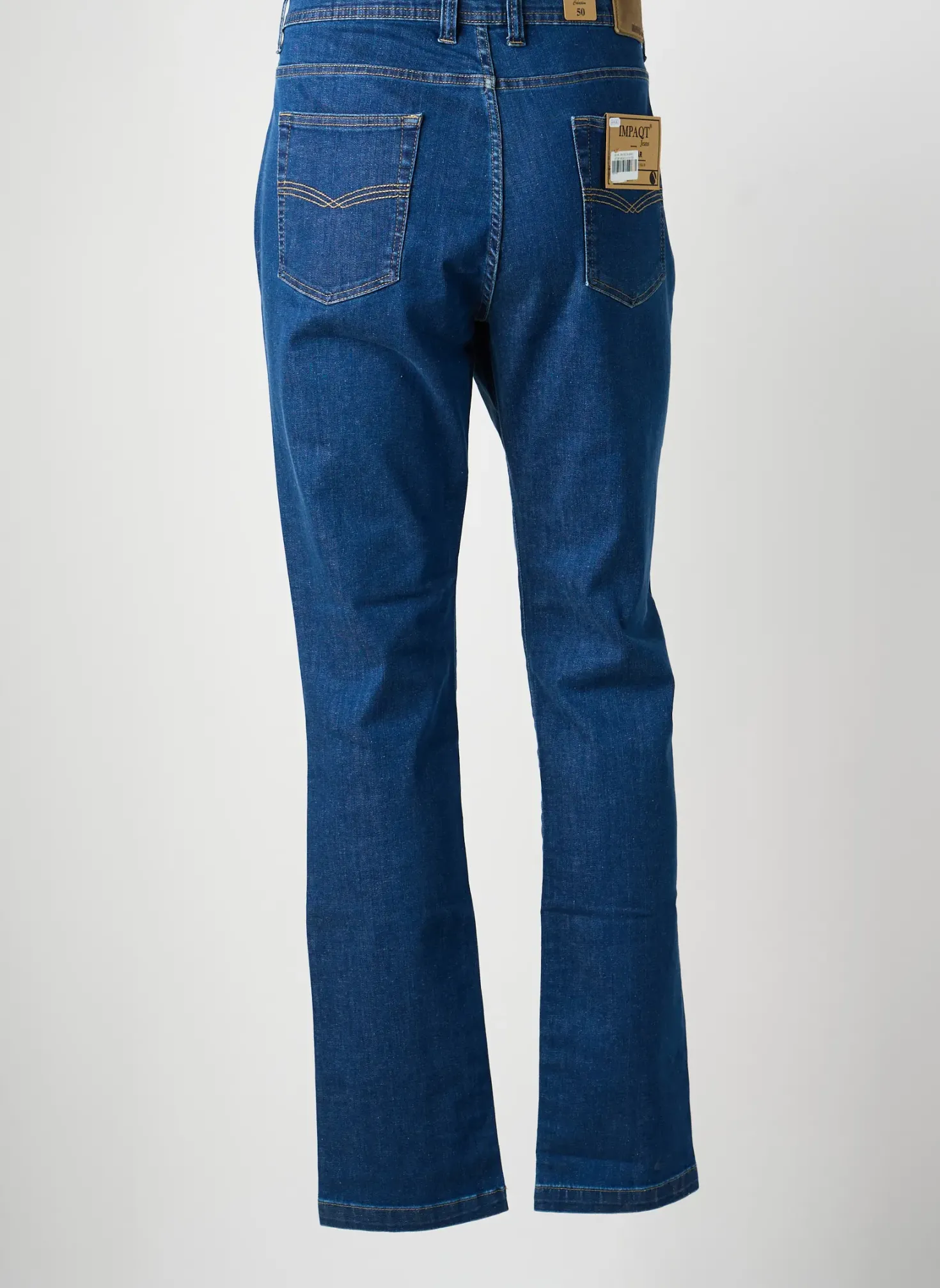 Jeans Coupe Slim Impaqt Bleu Clair Taille Normale