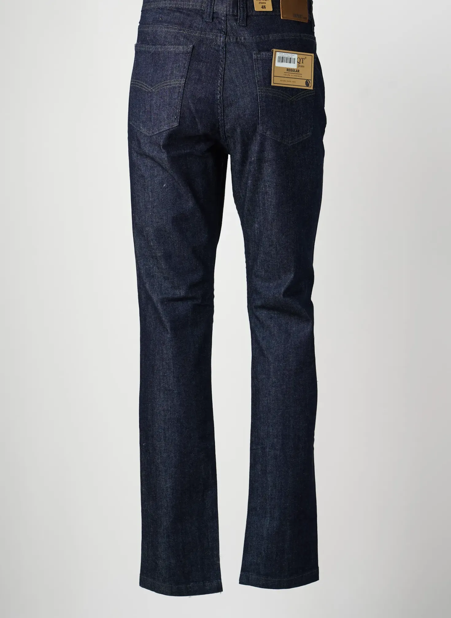 Jeans Coupe Slim Impaqt Bleu Taille Normale