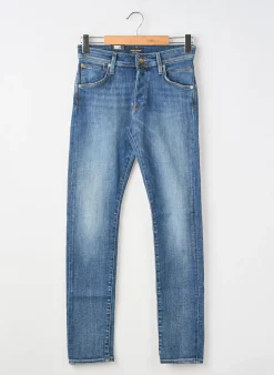 Jeans Coupe Slim Jack & Jones Bleu Taille Normale