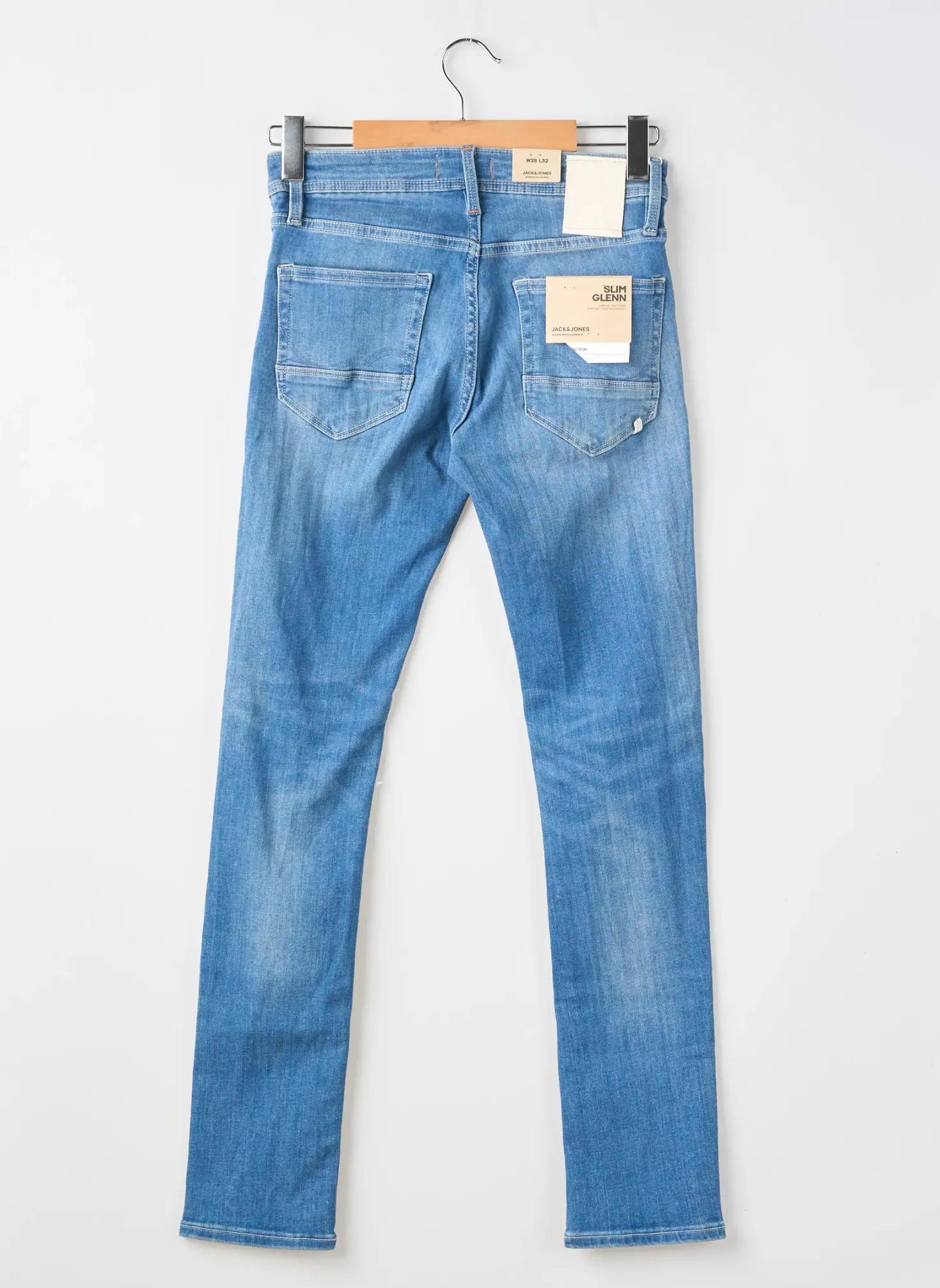 Jeans Coupe Slim Jack & Jones Bleu Taille Normale