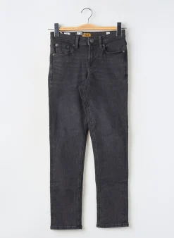 Jeans Coupe Slim Jack & Jones Noir Taille Ajustable