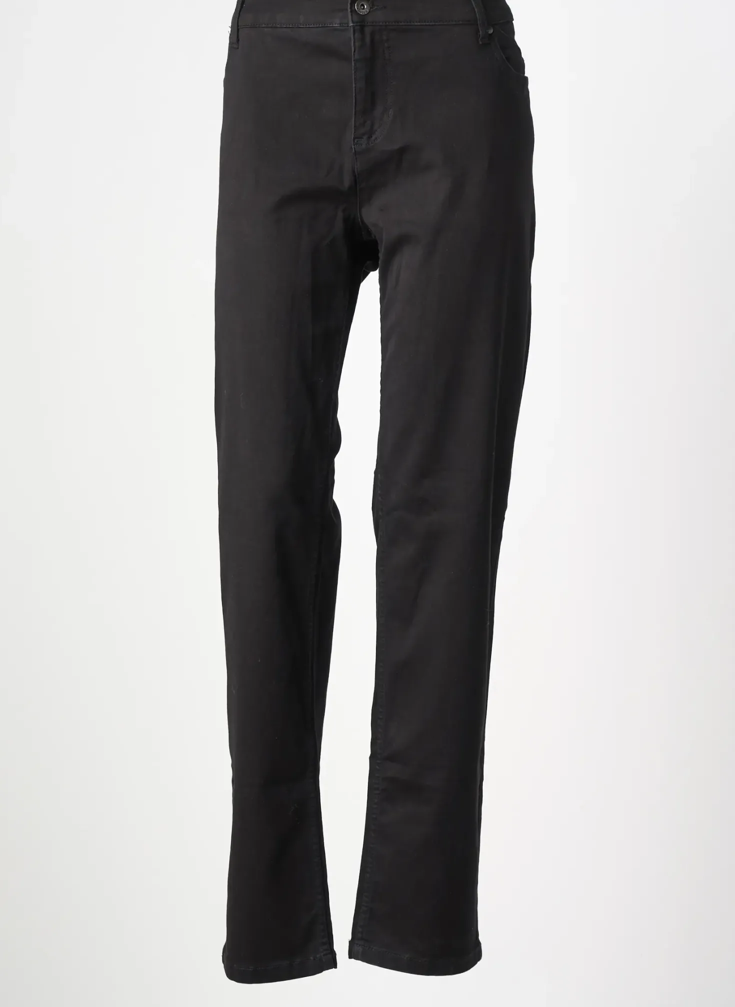 Jeans Coupe Slim Jensen Noir Taille Normale